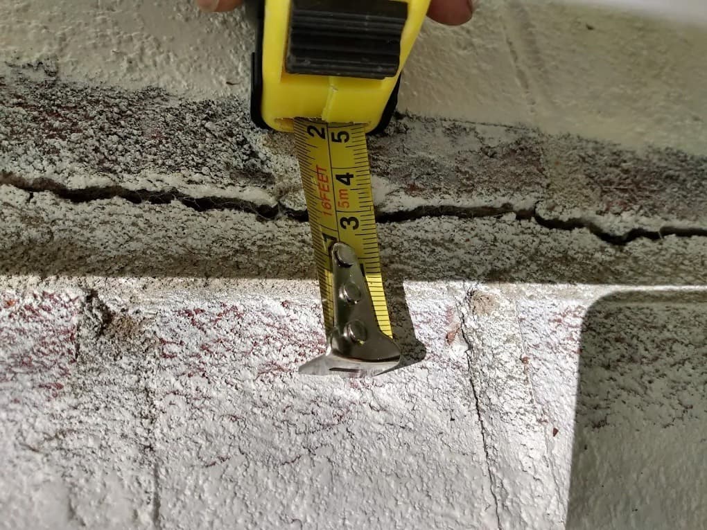Foundation Crack Inspection